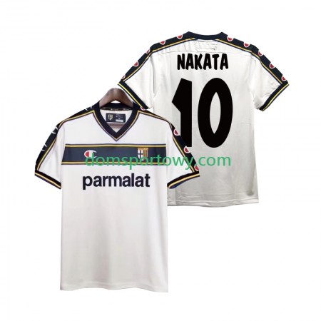 Koszulka Parma NAKATA 10 2003 Retro Wyjazdowe Koszulki Piłkarskie 2002 Krótki Rękaw